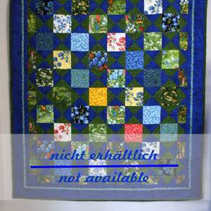 Garden Quilt in grün und blau