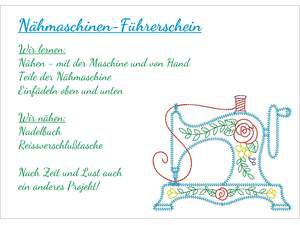 Nähmaschinenführerschein