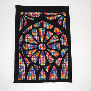 Textilbild Kathedralenfenster