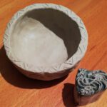 Schälchen machen aus Ton