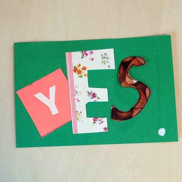 Yes. - T-Shirt Quilt als Geschenk