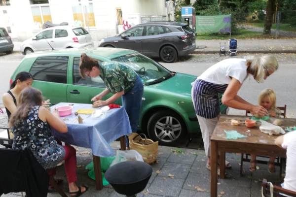 Schälchen machen mit Karla