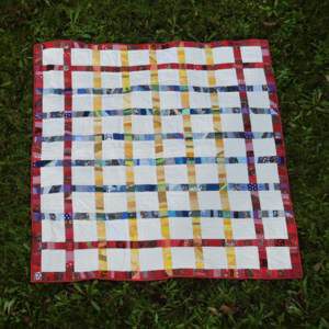 Color Cross Kassenbon Quilt
