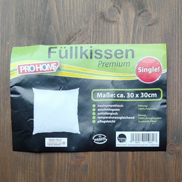 Füllkissen 30 x 30 cm