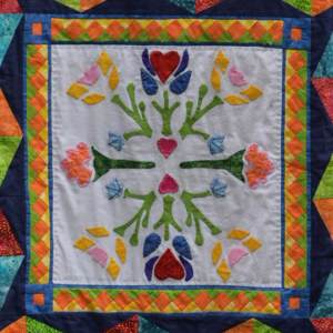 Medallion von Secret Round Robin Quilt