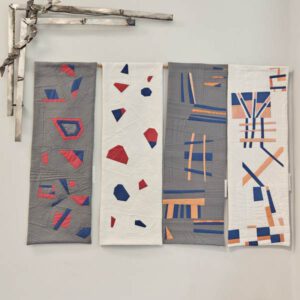 Matchstick Serie - textile Wand-Deko