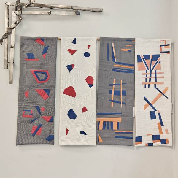 Matchstick Serie - textile Wand-Deko