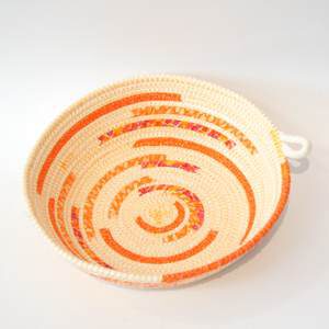 Rope Bowl in orange