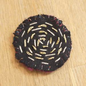 Slow Stitch Brooch