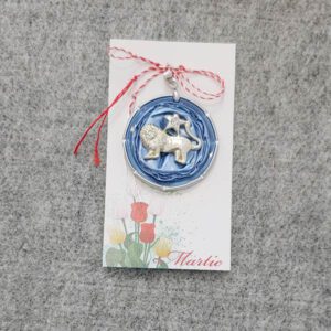 Martisor - Märzchen aus Nespressokapsel mit Sternzeichen