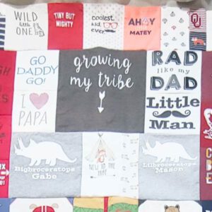 The Onesie Quilt - A Memory Quilt for a Mom