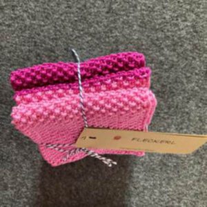 handgestrickte Spüllappen
