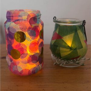 Windlichter machen mit Inga - Freitag 14-17 Uhr Decoupage mit Inga