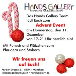 Advent-Event bei Hands Gallery