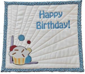 Happy Birthday MugRug