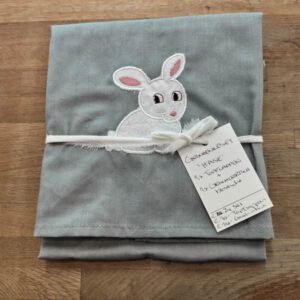 Geschirrtuch & Topflappe Geschenkset - Bunny