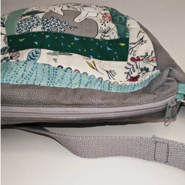 Hasen Tasche in mintgrün – Bild 3