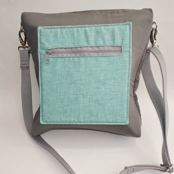 Hasen Tasche in mintgrün – Bild 4