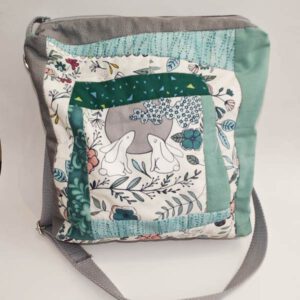Hasen Tasche in mintgrün