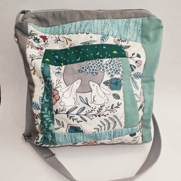 Hasen Tasche in mintgrün