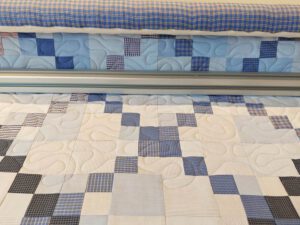 Irish Chain Erinnerungsdecke - Patchwork Memory Quilt
