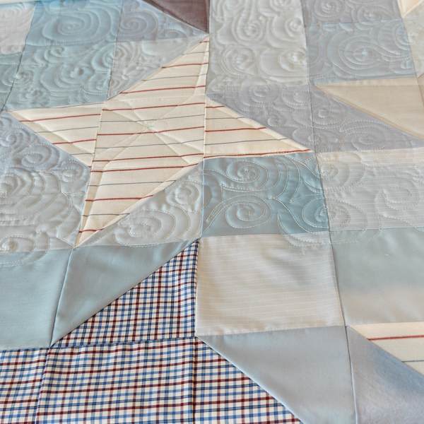 Friendship Star Memory Quilt